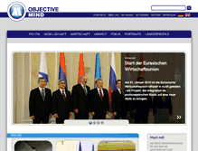 Tablet Screenshot of objectivemind.org